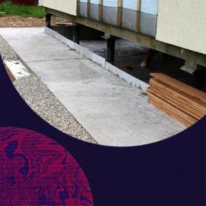 Отмостка вокруг модульного здания: нужна или нет