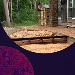 Подготовка песчаной подушки под модульное здание