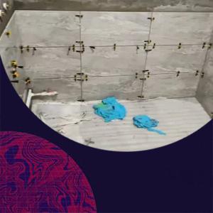 Плитка в модульном санузле: подготовка основания