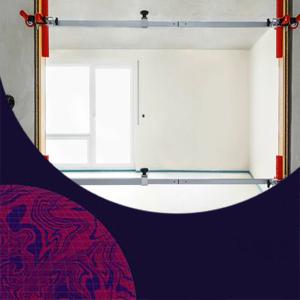 Противоаварийные распорки, устанавливаемые в проемах модуля для транспортировки