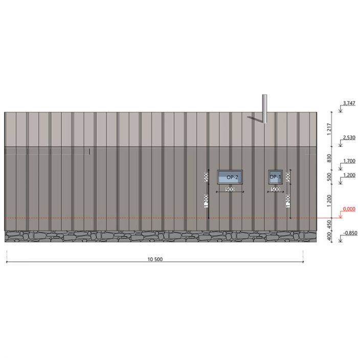 Модульный дом 6.5x7.5